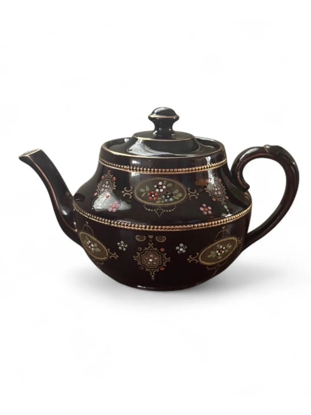 Authentic Gibson & Sons Ltd brown tea pot circa 1930s-1960s